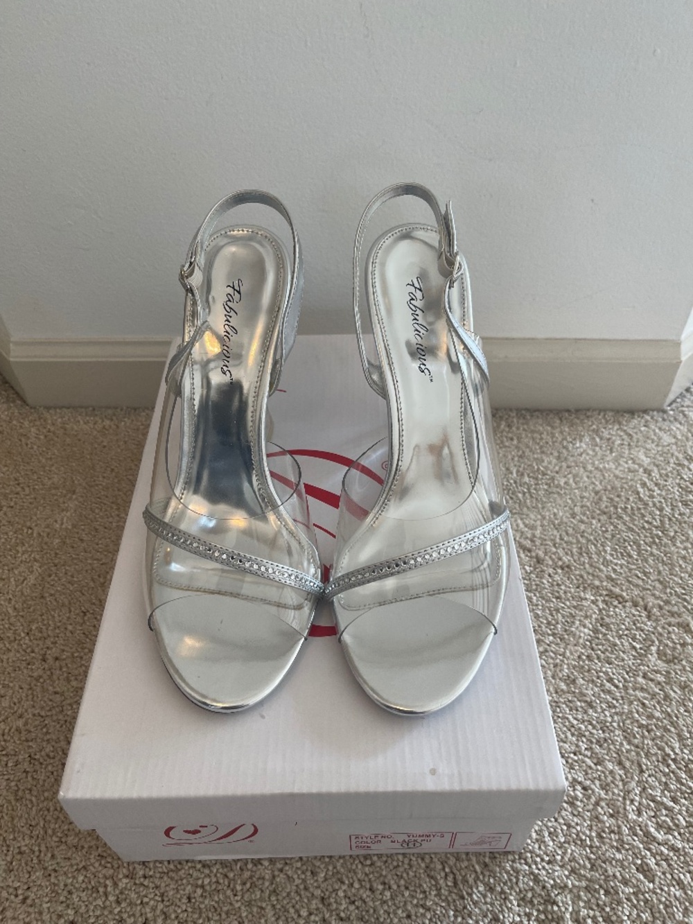 Women’s Pleaser Fabulicious LOVELY-456 Sandals Sz 11
